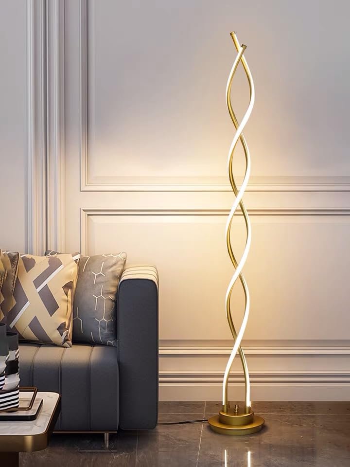 Smartway® Mighty Modern Designer Floor Lamp for Living Room, Bedroom Corner, Home Décor, Hotel &amp; Office Standing Lamp (Natural White) - View 5